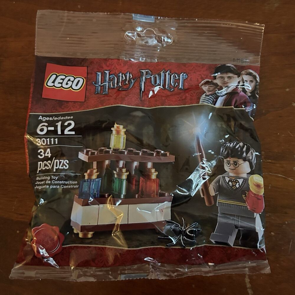 New Sealed LEGO Harry Potter The Lab Polybag 30111 34pcs Never Opened